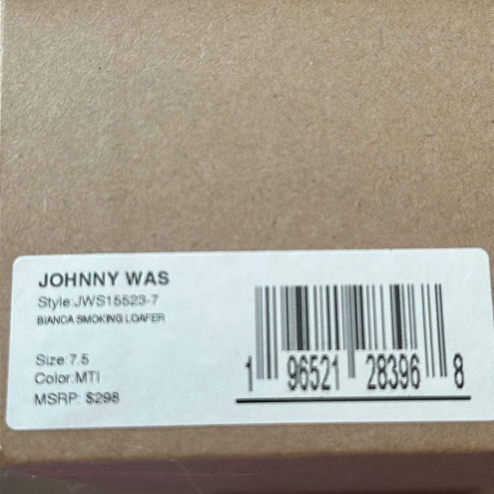 Johnny Was Bianca smocking Loafers 7.5 - Picture 6 of 7